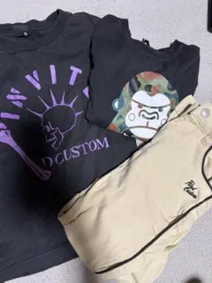 XLARGE ロンT RAD CUSTOMロンT ジーンズ セット