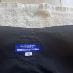 BURBERRY BLUE LABEL ブラックカーゴスカート 36