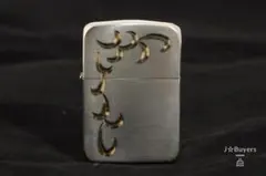 ZIPPO ライターアラベスク ブラックアイス 5面レーザー彫刻ジッポ 唐草 