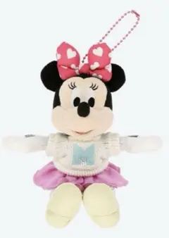 ミニーマウス ぬいぐるみバッジ 新作 なかよしクラブ