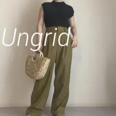 2026年最新】センタープレスルーズパンツ ungridの人気アイテム - メルカリ