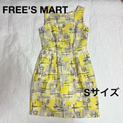 ✨美品✨FREE'S MART ノースリーブミニワンピース Sサイズ