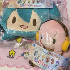 巡音ルカ　ふわぷちくじ　フルセット グッズ]初音ミクシリーズ 巡音ルカ ふわぷち どでかジャンボぬいぐるみ