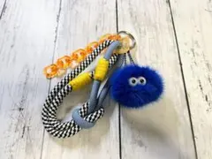 じゃらじゃらキーホルダー バッグチャーム ハンドメイド