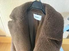 HAUNT ボアコート ダークブラウン