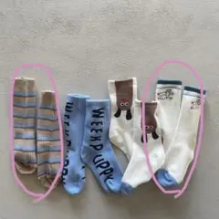 nemoこどもふく　キッズ靴下2足セット　16〜18cm puppy socks