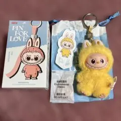 【P/正規品】POP MART PIN FOR LOVE イニシャル ラブブ