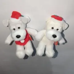 シュナとボブのクリスマス　マスコット　ぬいぐるみ　セット