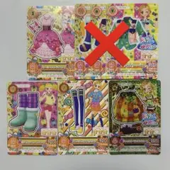 アイカツカード ポップ 4枚まとめ売り ୨୧
