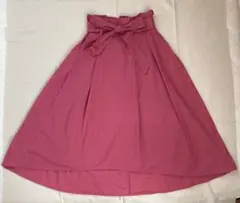 earth music & ecology フレアスカート　ピンク