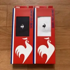 ルコックスポルティフ　コンフォート ゴルフソックス　箱入りソックス　2箱