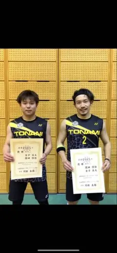 YONEX ヨネックス ユニフォーム ノースリーブ トナミ 特注