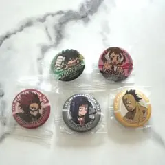 僕のヒーローアカデミア くら寿司　缶バッジ 5個セット