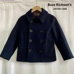 S*り様 極美品/希少✨バズリクソンズ　Pコート　ブラック　メルトン　馬革　羊革 2025年最新】バズリクソンズ pコートの人気アイテム - メルカリ