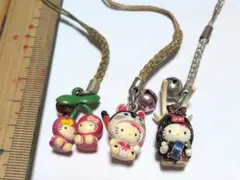 御当地ハローキティ ストラップ 3個セット