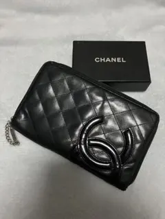 CHANEL ラウンドファスナー　オーガナイザー　カンボンライン