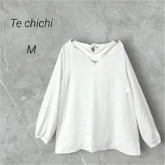 テチチ バックリボン ブラウス 長袖 ギャザー フェミニン 上品 レディースのサムネイル