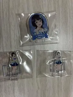 当たり付き一撃コレクション　朝香　果林　ミニアクスタ3個セット
