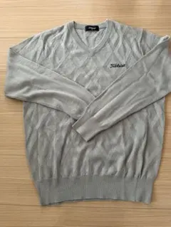 タイトリスト ダイヤ柄ニット TWMK1587