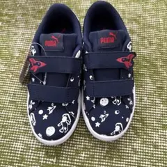 PUMA SMASH V2 18.0 CM ネイビー 宇宙柄