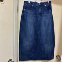 ⭐️美品✨UNIQLO デニムパネルロングスカート 67cm