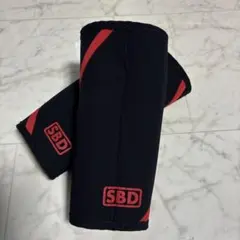 SBD 膝サポーター 黒/赤 サイズSのサムネイル