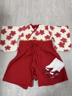 ベビー　着物　女の子　70 靴下　足袋風