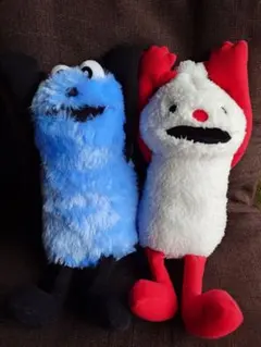 パペットスンスン　BIGぬいぐるみ　WA! プライズ　2点