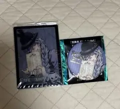 黒執事　葬儀屋　cafe &shop edition 缶バッジ　カード