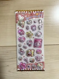【正規品】サンリオ　ハローキティ　ウォーターinシール　ストーンつき