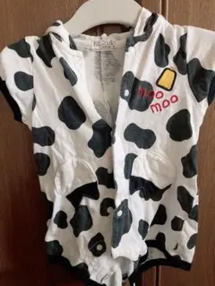 牛柄ロンパース 70サイズ