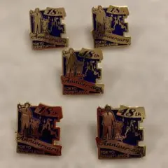 東京ディズニーランド 18th Anniversaryピンバッジ　非売品