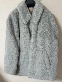 【美品】apuweiser-riche ボアコート ミントカラー 冬 アウター