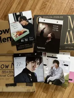 阿部亮平　公式カレンダー2022.04〜2026.03 まとめ売り