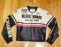 KADOYA BHR カドヤ セレクトスリーバー レザーパンチングジャケット L