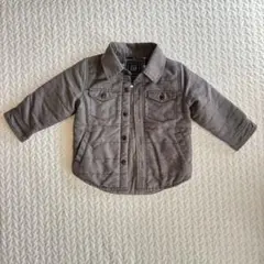 【値下げ】baby GAP キルティング　秋冬シャツ　ジャケットアウター　90㎝