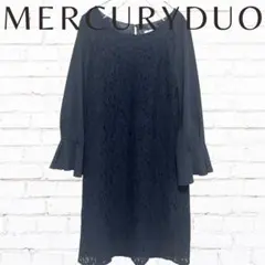 MERCURYDUOマーキュリーデュオ レース　ワンピース ブラック フォーマルのサムネイル