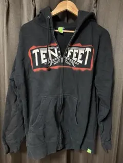 10-FEETジップアップ ブラック L