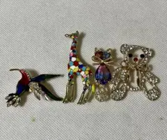 動物 ブローチ まとめ