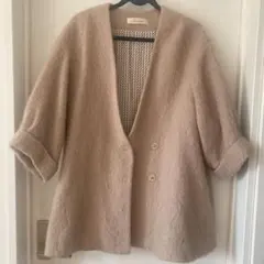 snidel モヘアコート　サイズF ベージュ