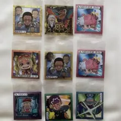 ワンピース ウェハースシールセット 9枚　新品　まとめ売り