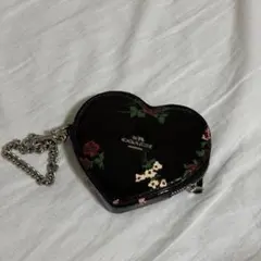 【値下げ交渉可】COACH ハート型コインケース