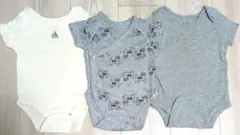 babyGap　UNIQLO　 ベビー肌着セット ホワイト グレー