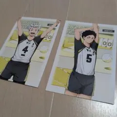 【ハイキュー!!】木兎光太郎＆赤葦京治 ポストカード