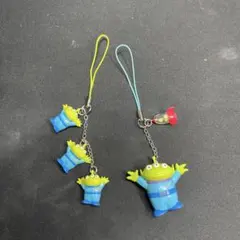 トイ・ストーリー エイリアン ストラップ2点