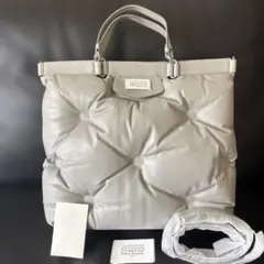 新品Maison Margiela Glam Slam 大バッグ　グレージュのサムネイル