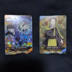 鬼滅の刃 日輪バトルスラッシュ カード 2枚セット