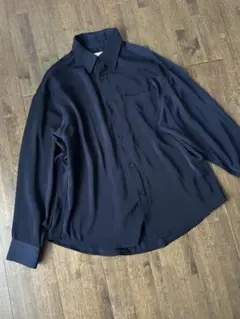 アーバンリサーチ　URBAN RESEARCH シャツ　ネイビー