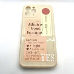 iPhone11pro ケース ライトベージュ