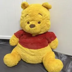 ディズニー プー くまのプーさん フラッフィー 素材 BIG ぬいぐるみ 特大のサムネイル
